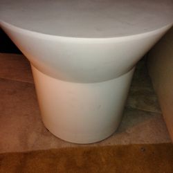 Boracay Brand High End Faux Cement Mid Century End Table