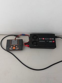 iCharger 406 DUO and chargery power S1200 50A power supply