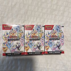 Pokemon Prismatic Evolutions Booster Bundle