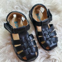 Scott David Leather Sandals - Size 8W