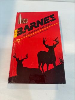 Barnes Reloading Manual Number 2 Rifle Data Ammunition Reloading Guide Book