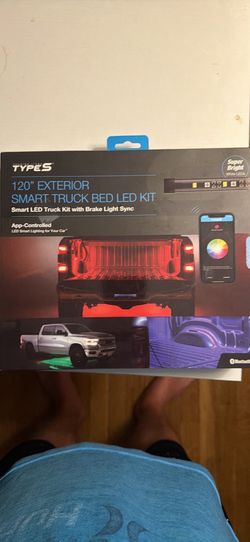 LED truck bed lighting app controlled