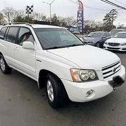 2003 Toyota Highlander Limited - 199,109 Miles - Runs Great - Smogged - White