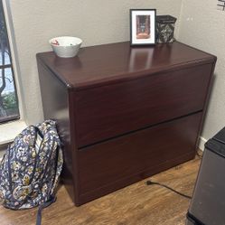 Wooden Filing Cabinet 