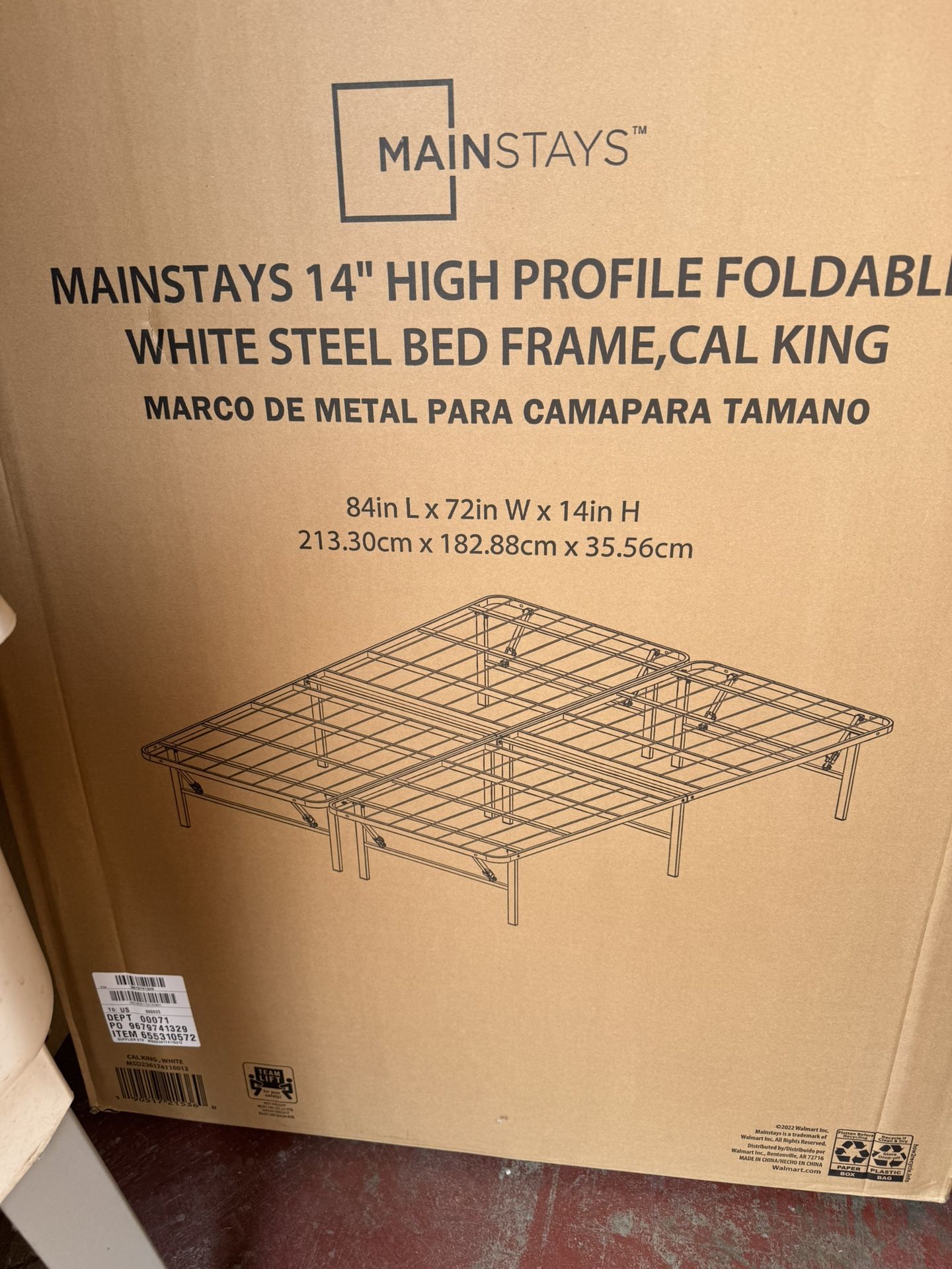 Cal King Metal Frame
