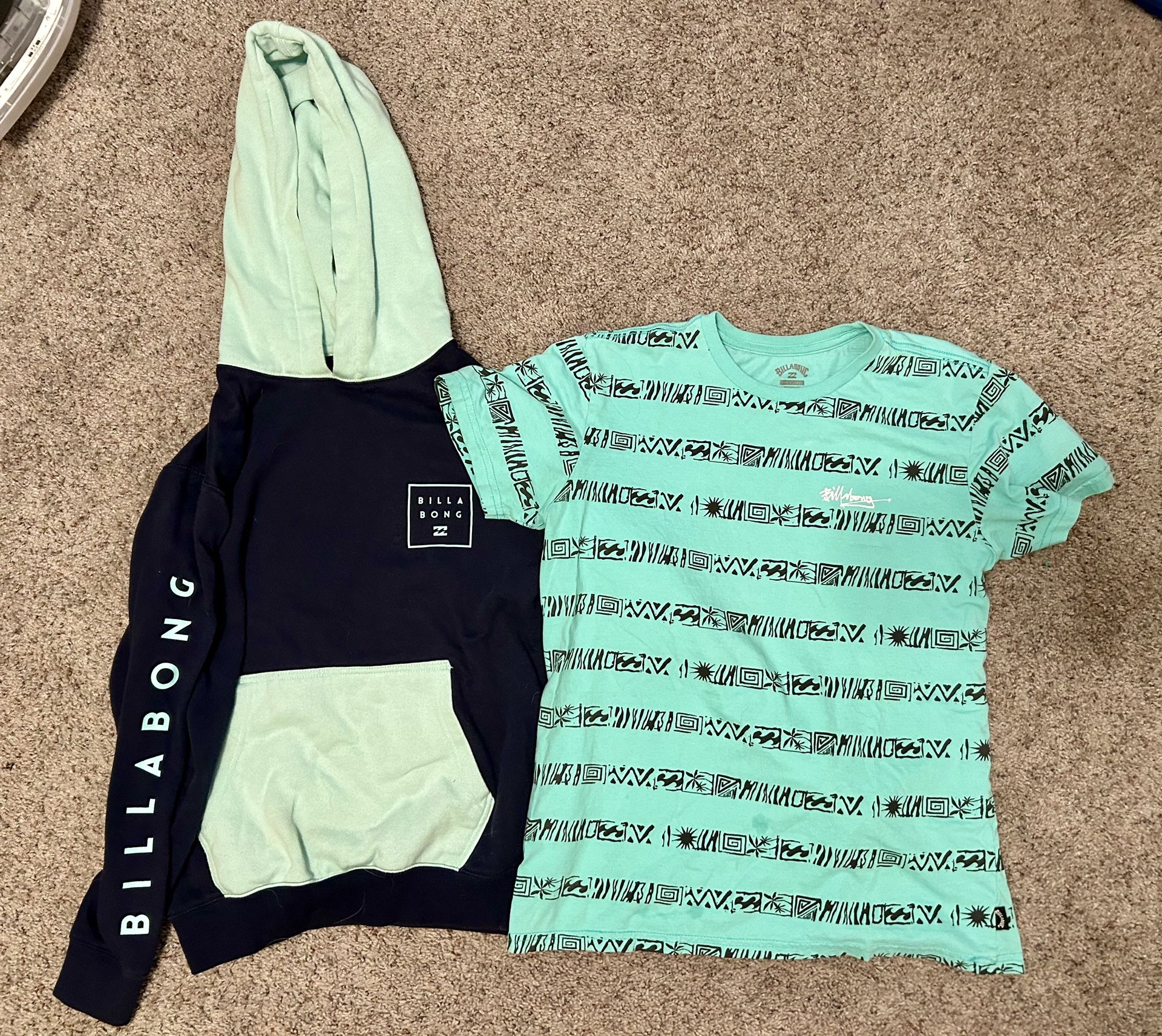 Boys Sweatshirt And Shirt Billabong Large