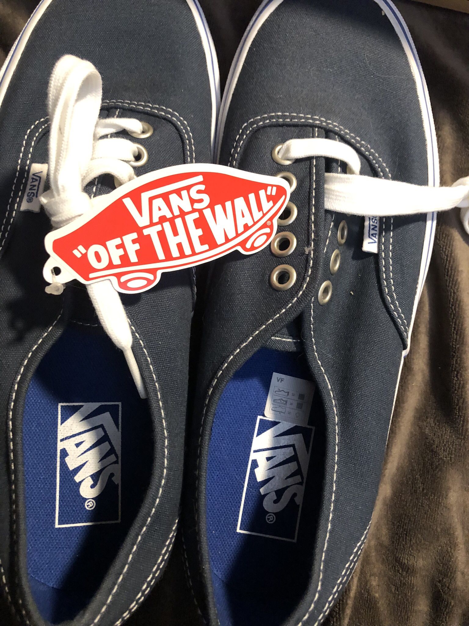 VANS BLUE SIZE 7.5