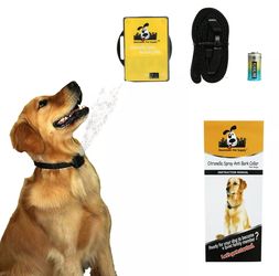 Downtown dog no bark citronella spray anti bark collar