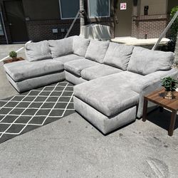 City Furniture Double Chaise Sectional Couch