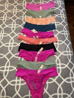 Victorias Secret Thongs Size Medium 