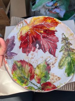 Salad plate set of 4
