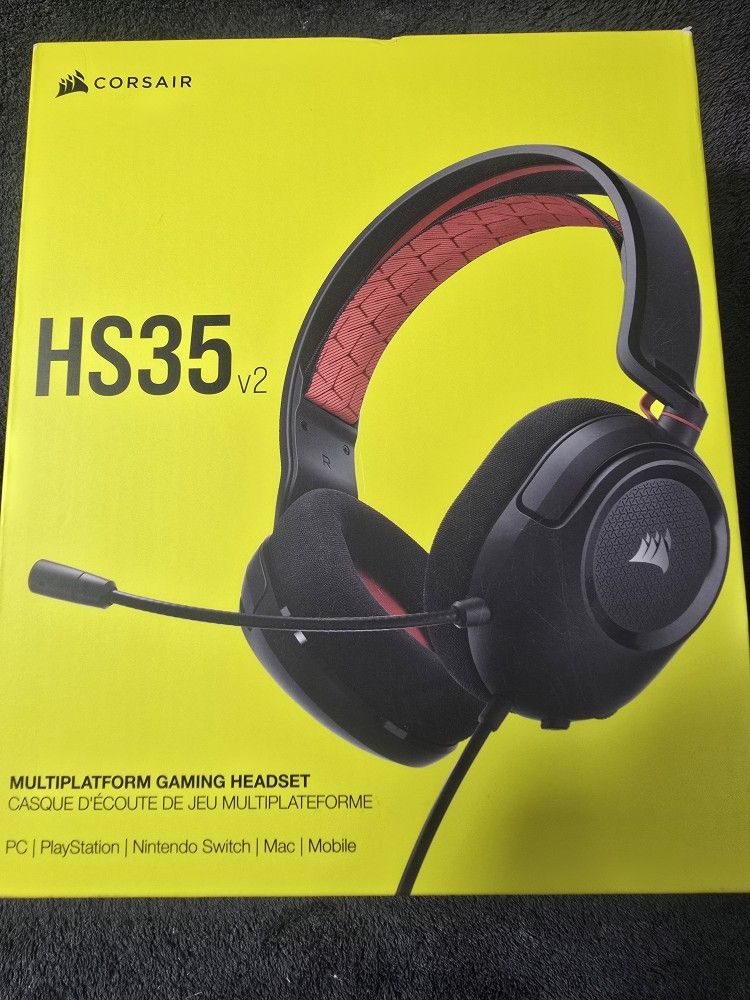 Corsair HS35 V2 Wired Gaming Headset