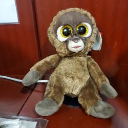 Ty Beanie Boos.  CHESSIE. The Monkey