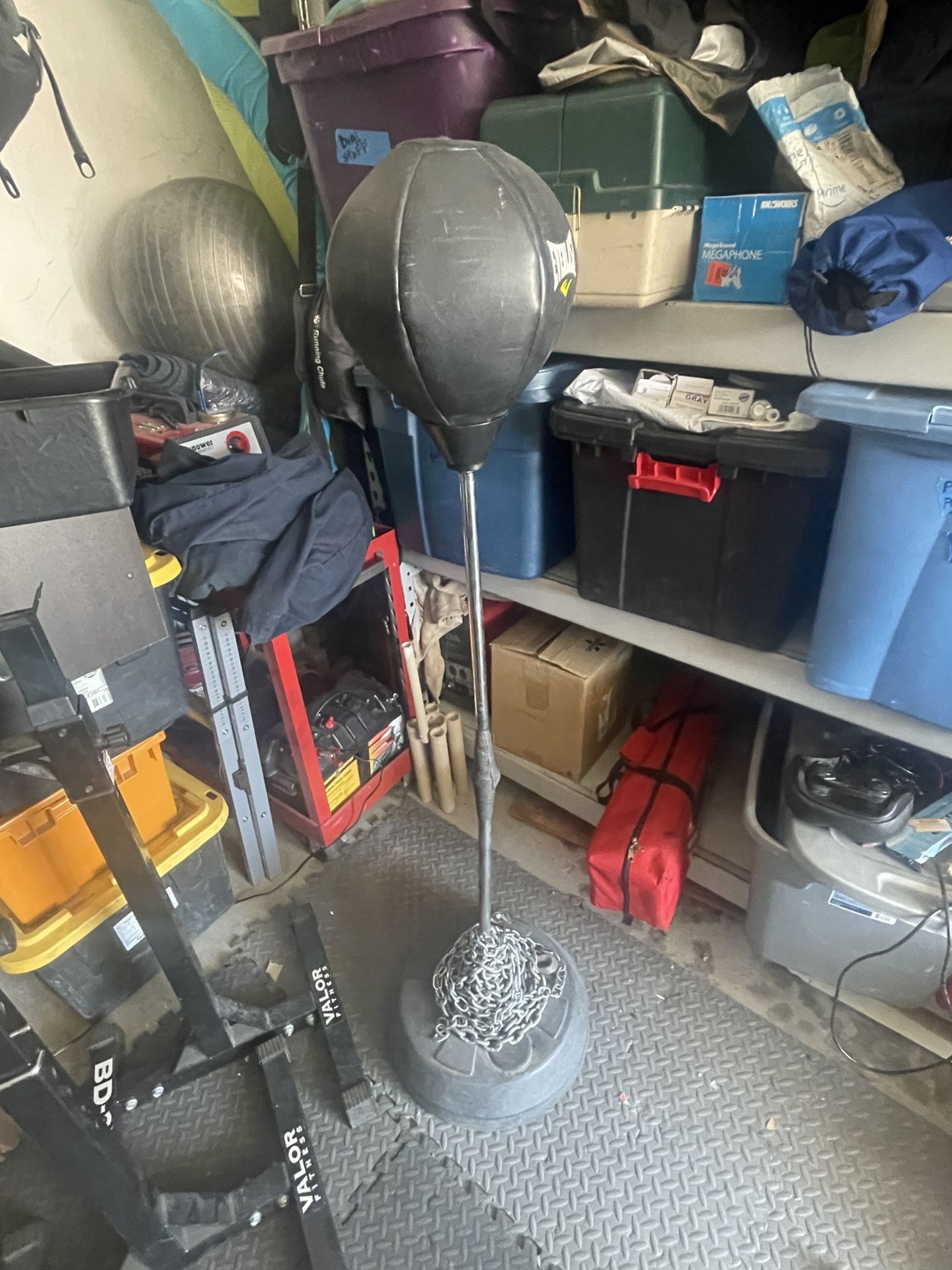 Floor Punch Bag … Speed Bag