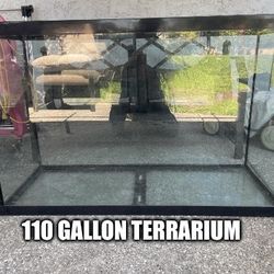 110 Gallon Aquarium Terrarium (Does Not Hold Water)