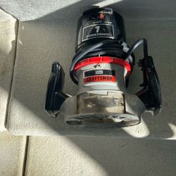 Craftsman 1HP. Router 10$