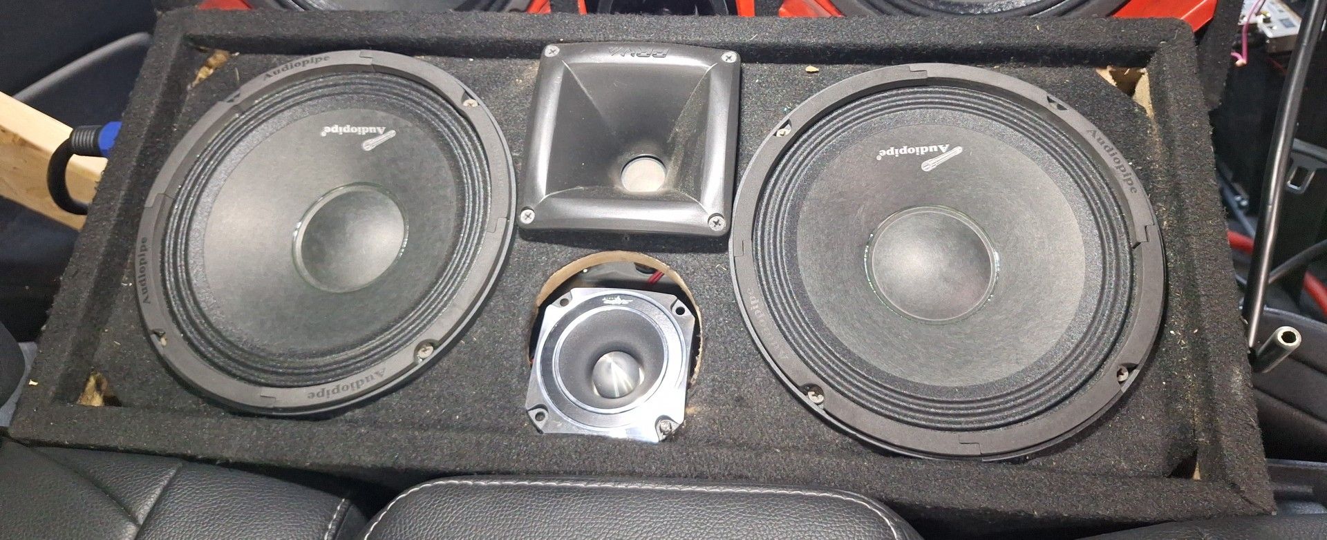 Car Audio System Chuchero Y Bajo