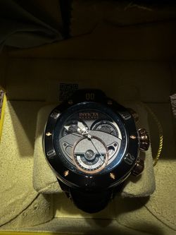 Invicta Men's Reserve Kraken 54mm Swiss Quartz Chronograph Strap Watch