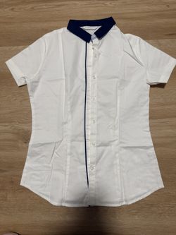 2  Short Sleeve Button-Up Shirt set size 36&M