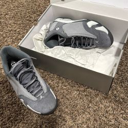 Grey Jordan 14 Used Size 12