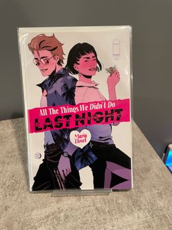All the Things We Didn't do Last Night #1 (Image Comics, 2024)