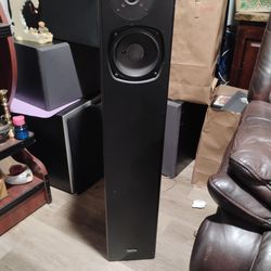 Two Definitive technologies speakers