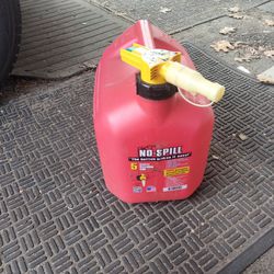 None SpillBrand New 5 Gallon Gas Can