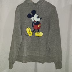Disney Mickey Mouse Grey Long Sleeve Hoodie 