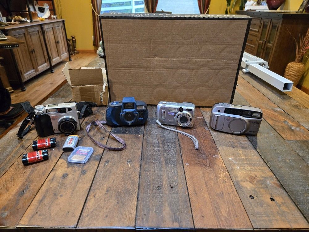 Vintage Film & Digital Camera Lot