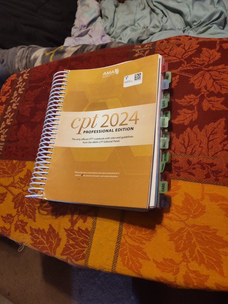 AAPC CPT CODE BOOK 2024