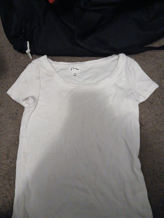 White Crop Top