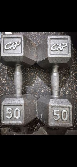 50lbs Dumbells Weights