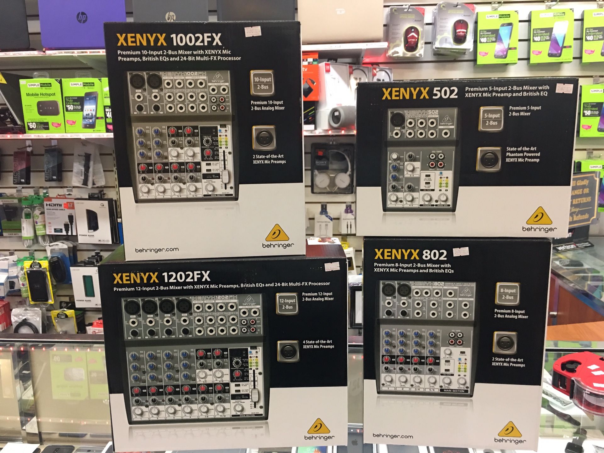 BEHRINGER MIXER STARTS AT 79