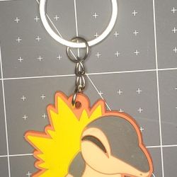 Cyndaquil Pokemon Keychain