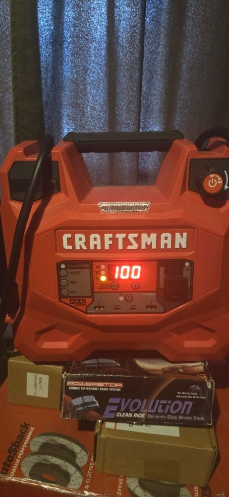Craftsman 1200 Amp Jumpbox , Power Station