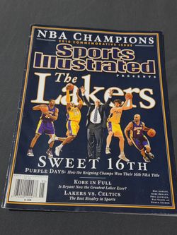 Sports Illustrated 2010 Commemorative Los Angeles Lakers NBA Champions Magazine