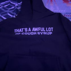 Brand New Black Cough Syrup Hoodie Size L