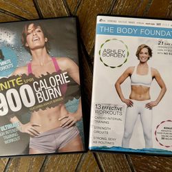 (2) Ashley Borden Workout DVDs 
