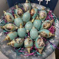 Bradford Heirloom Porcelain Ornament Collection 