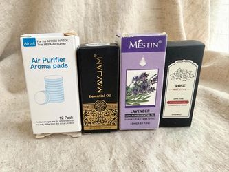 Airtok AP0601 Aroma Pads (11 pcs) + 3 Aromatherapy Essential Oils - Not for Skin