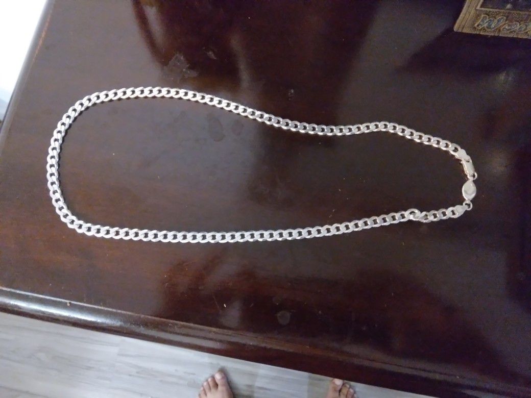 24 Inch 925 Sterling Silver Very Nice Chain