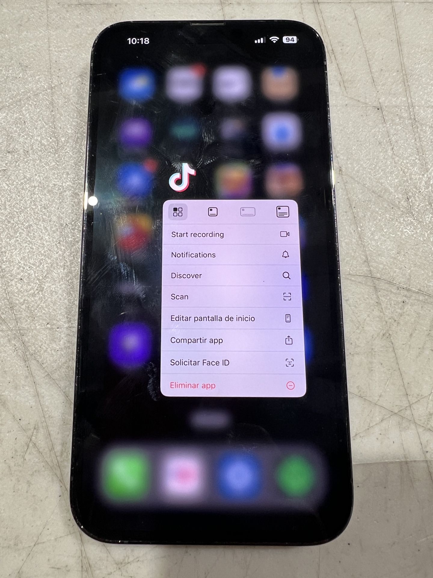 iPhone 13 Pro Max With TikTok