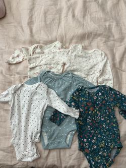 3 Month Long Sleeve Girl Onesies 