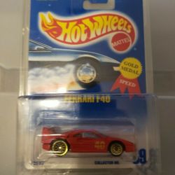 Hot Wheels Ferrari F40 From 1992 Mint Condition In Protector