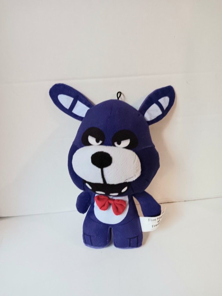 Five Nights At Freddys Hanging Plush Purple Bonnie Toy Stuffed Animal Figure 10"