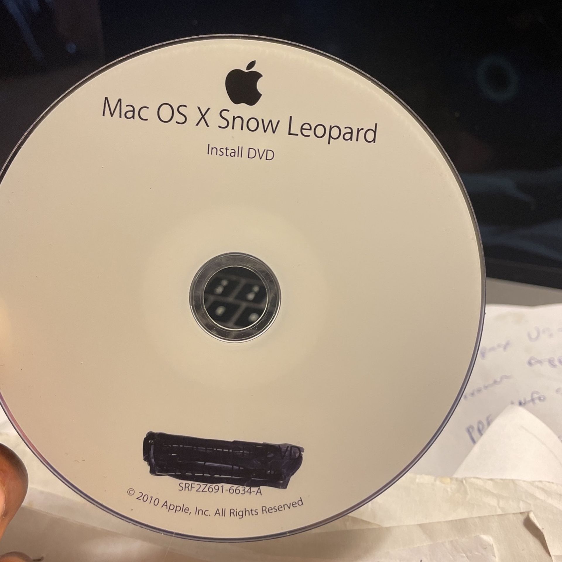 Mac Install DVD