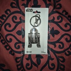 *NEW* Universal Studios @ Orlando,Florida - STAR WARS - R2-D2 - Pewter ALLOY - KEYRING