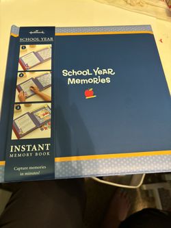 Instant Scrapbook School Year 
