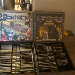 Dominion + Intrigue card game