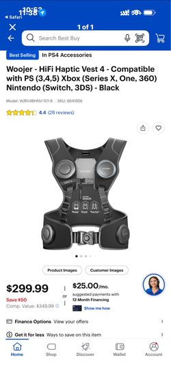 woojer haptic vest